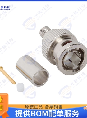 031-70554-12G 连接器BNC STRAIGHT CRIMP PLUG FOR CANA