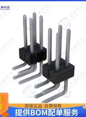 PEC05DGAN 连接器CONN HEADER R/A 10POS 2.54MM