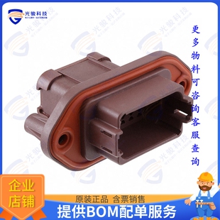 连接器CONN MNT 12PD PANEL AT04 12POS RCPT PM13 HSG