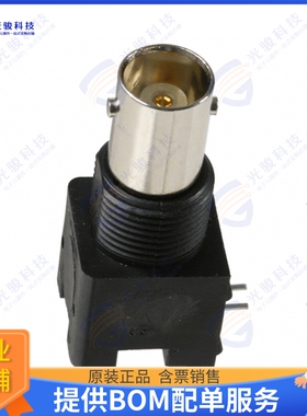 5226990-6 连接器CONN BNC JACK R/A 50 OHM PCB