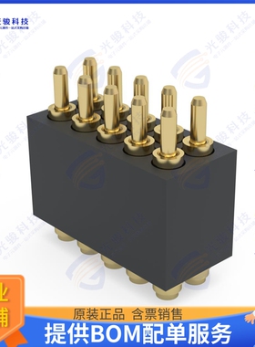 855-22-010-30-041101 连接器.050  PITCH DOUBLE ROW, SPRING-L