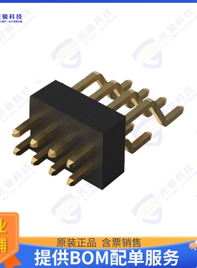 BC057-08-A-A-0150-L-C 连接器8W,1.0MM PITCH PIN HDR,DIL, SMT,