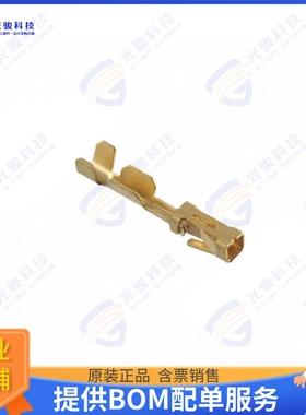 87809-1 连接器CONN SOCKET 22-26AWG CRIMP GOLD