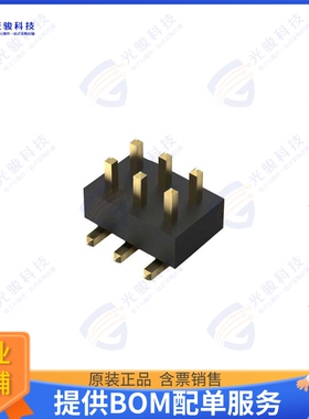BF030-06A-B0-0360-0277-0600-LB 连接器6POS, 2MM PITCH PIN HDR