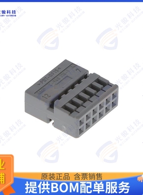 2-968318-1 连接器CONN RCPT HSG 12POS 2.54MM