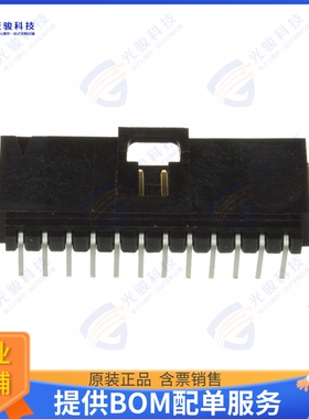 705550046 连接器CONN HEADER R/A 12POS 2.54MM