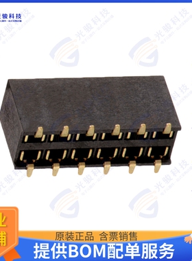 61030621821 连接器2.54MM_SOCKET HEADER_SMT_STRAIGH