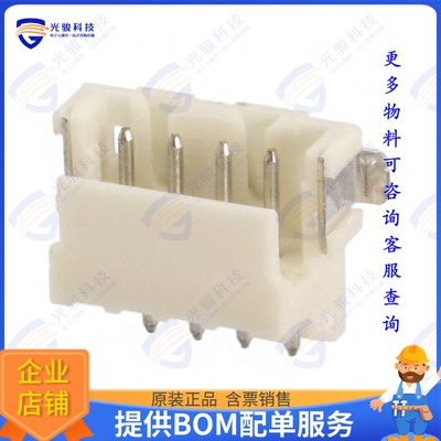 1-292173-4 连接器CONN HEADER SMD R/A 4POS 2MM