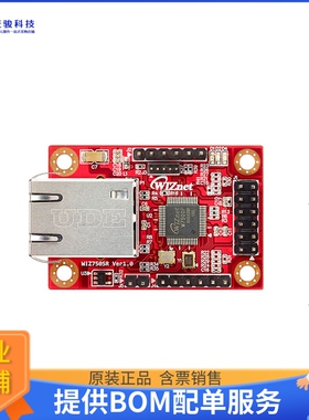 WIZ750SR-TTL《接口芯片ETHERNT 10/100 BASE-T/TX PHY MOD》