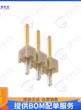 HTSW-103-23-LM-S 连接器CONN HEADER VERT 3POS 2.54MM