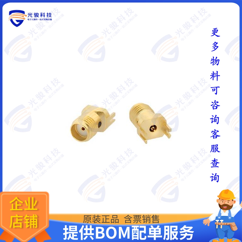 SM06FS008 连接器Board Edge SMA(DC to 26.5 GHz),