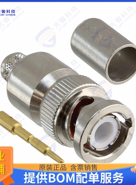 112700 连接器CONN BNC PLUG STR 50 OHM CRIMP