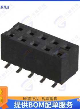 791098604 连接器CONN RCPT 10POS 0.079 GOLD SMD