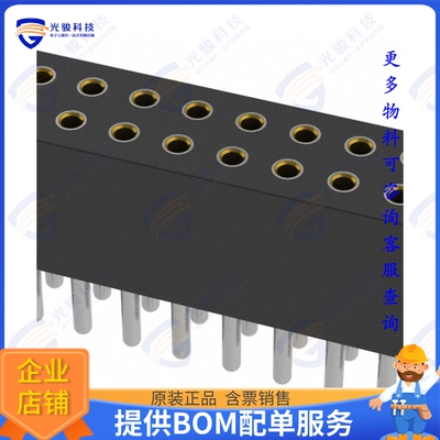 853-93-050-10-001000 连接器SOCKT DUAL INLN .050 GRID 50POS