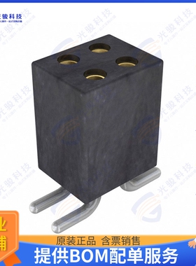 853-87-004-30-001101 连接器CONN SOCKET 4POS 0.05 GOLD SMD