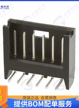 280379-1 连接器CONN HEADER R/A 6POS 2.54MM