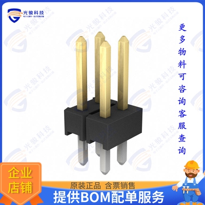 4-102977-0-02 连接器CONN HEADER VERT 4POS 2.54MM