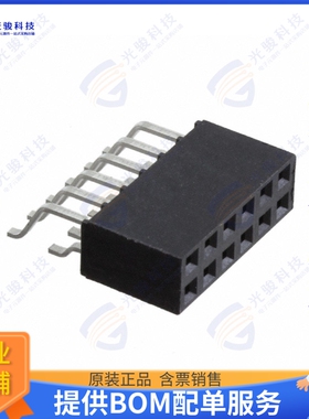SMH-106-02-T-D 连接器CONN RCPT 12POS 0.1 TIN SMD R/A