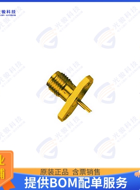 1-1478963-0 连接器CONN SMA RCPT STR 50 OHM SOLDER