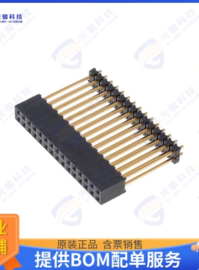 ESQT-115-02-H-D-800 连接器CONN SOCKET 30POS 0.079 GOLD PCB