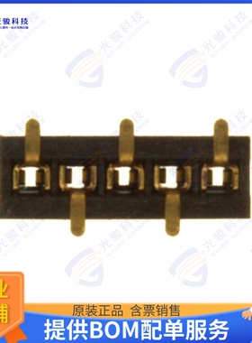 LPPB051NFSC-RC 连接器CONN HDR 5POS 0.05 GOLD SMD