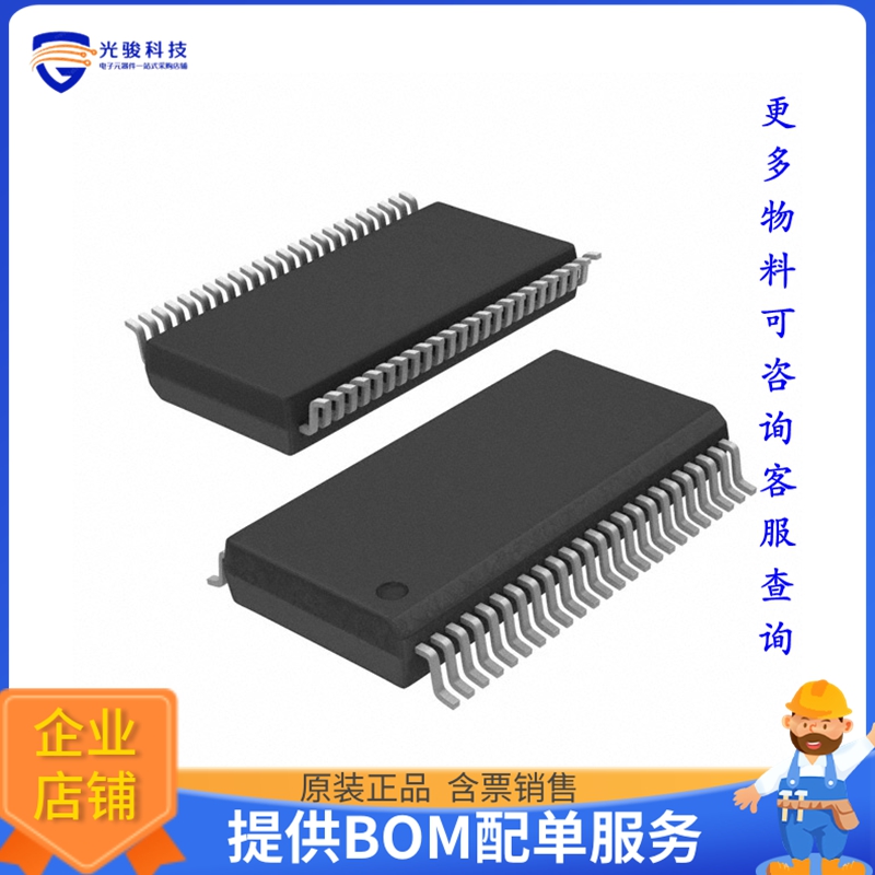 PI3L301DAEX《接口芯片IC MUX/DEMUX 2:1 8 OHM 48TSSOP》