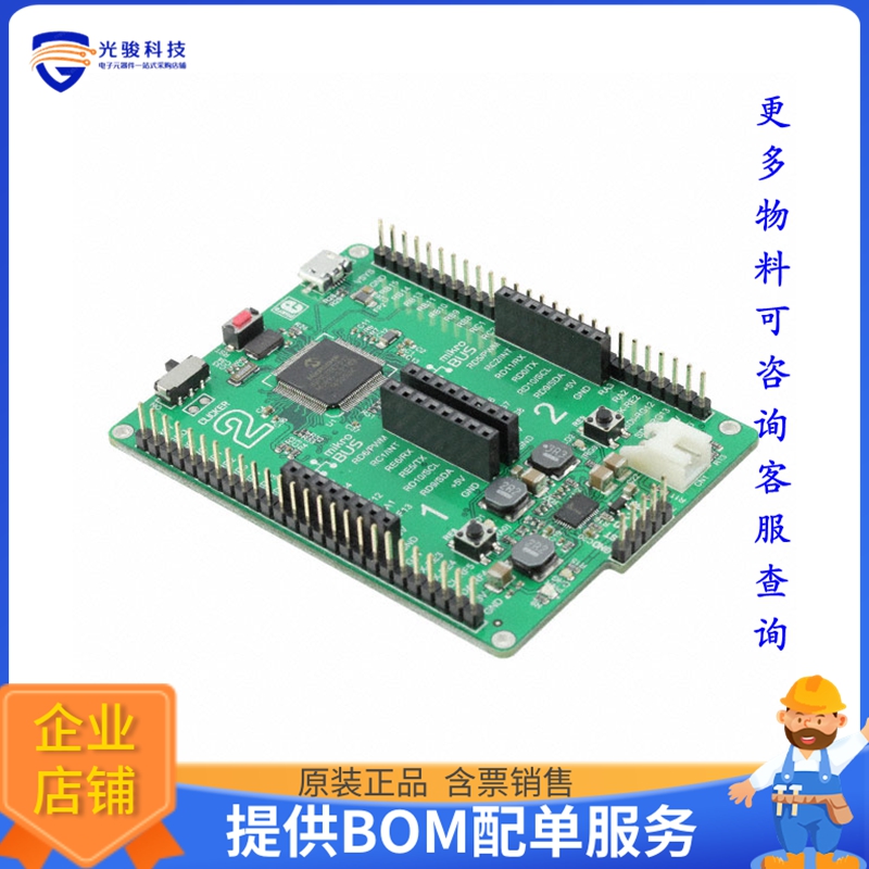 MIKROE-2567【CLICKER 2 DSPIC33EP512MU810】嵌入式MCU、DSP评
