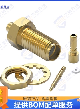 63026420210320 连接器WR-RPSMA_CABLE CONNECTOR_BULKHEA