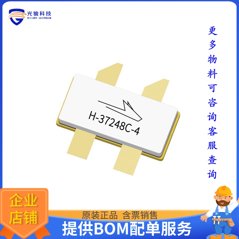 GTRA214602FC-V1-R0【RF MOSFET HEMT 48V H-37248C-4】晶体管 电子元器件市场 其它元器件 原图主图