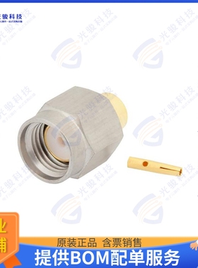 PE44724 连接器RP SMA Male Connector Solder Att
