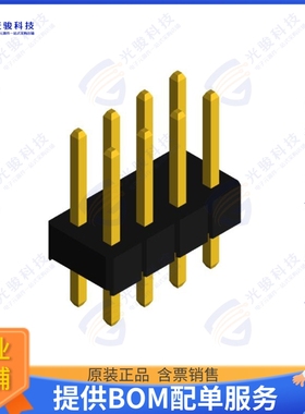 PHED-DS008G1ABOGA-A006 连接器MALE HEADER VERTICAL THROUGH HO