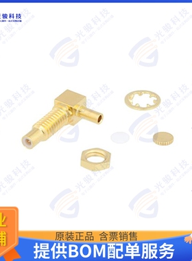 PE45388 连接器SSMC Jack Right Angle Bulkhead M