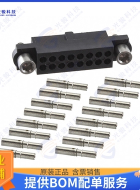 M80-4801642 连接器CONN RCPT 16POS CRIMP 22AWG GOLD