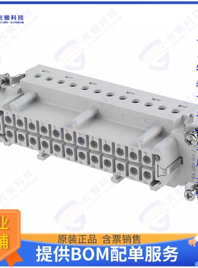 2-1103641-3连接器 INSERT FEMALE 24POS+1GND CRIMP