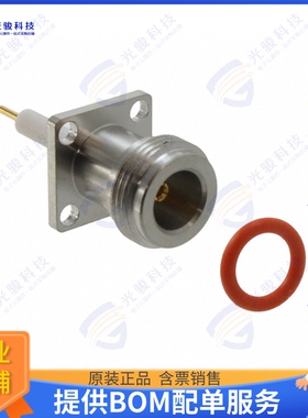 172224 连接器CONN N RCPT STR 50 OHM SOLDER