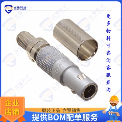 FFS.00.250.CTCE52 连接器CONN NIMCAMA PLG STR 50OHM CRIMP
