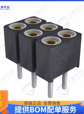 803-87-006-10-012101 连接器CONN SOCKET 6POS 0.1 GOLD PCB