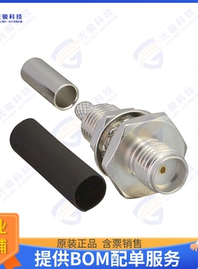 CONSMA015 连接器CONN SMA RCPT STR 50 OHM SOLDER