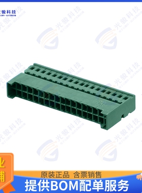 989825065 连接器CONN RCPT HSG 36POS 2.54MM