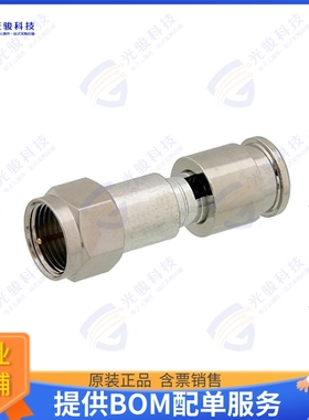 PE44572 连接器75 Ohm F Male Connector Compress