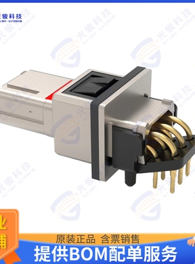 D369-MB33-NS4 连接器369 SHIELDED 3 WAY PNL REC, 90 P