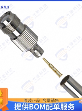 122409RP 连接器CONN RPTNC JACK STR 50OHM SOLDER