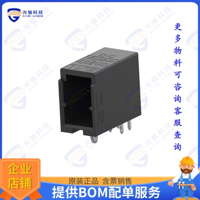 1-2348455-2 连接器DYNAMIC 1200D HDR ASSY H 4P X BL