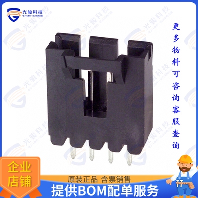 3-103639-2 连接器CONN HEADER VERT 4POS 2.54MM