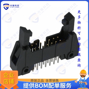 14POS N3314 2.54MM VERT HEADER 6302RB 连接器CONN