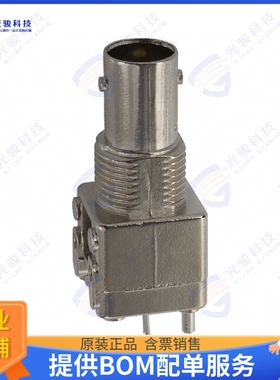 5222132-1 连接器CONN BNC JACK STR 75 OHM PCB