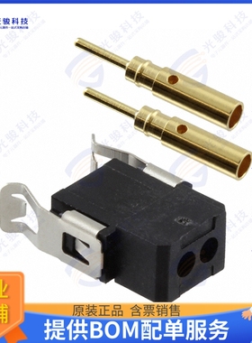 M80-8090205 连接器CONN PLUG 2POS CRIMP 22AWG GOLD