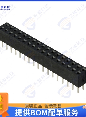 791077016 连接器CONN RCPT 34POS 0.079 GOLD PCB