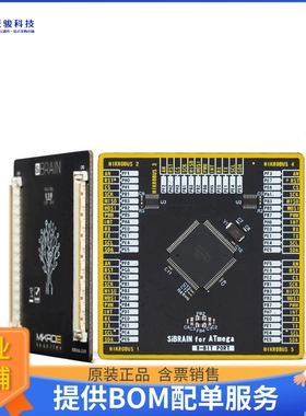 MIKROE-5371【SIBRAIN FOR ATMEGA6450】嵌入式MCU、DSP评估板