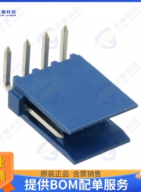 281699-4 连接器CONN HEADER R/A 4POS 2.54MM